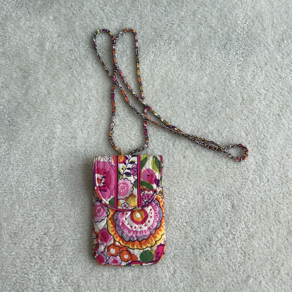 Vera Bradley Crossbody Purse | Multicolor Floral Pattern |